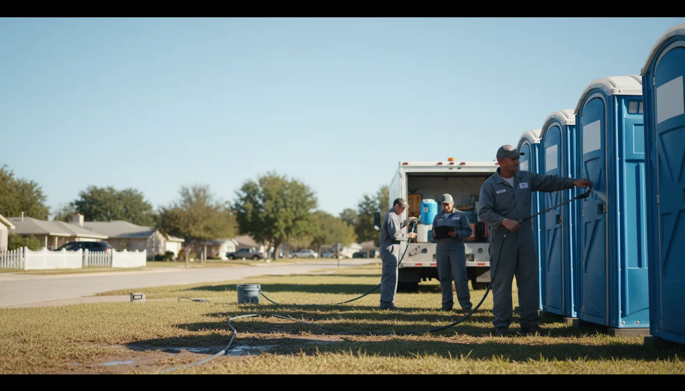 Long-Term Portable Toilet Rental in Oriental, NC near me